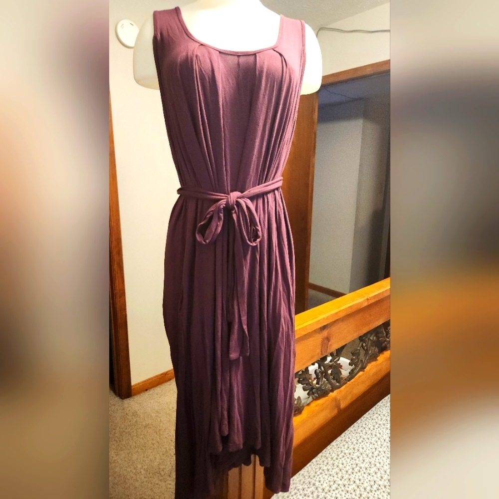 Latched Mama Plum Romper Dress